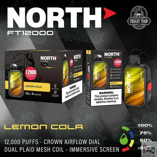 North FT12000 Disposable Vape 5% - Image 13