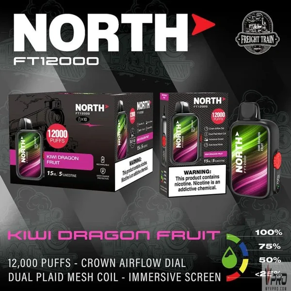 North FT12000 Disposable Vape 5% - Image 14