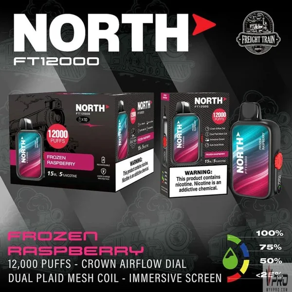 North FT12000 Disposable Vape 5% - Image 16