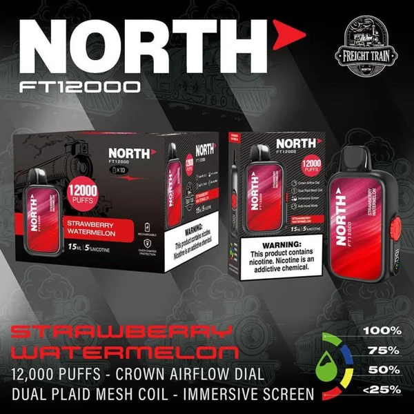 North FT12000 Disposable Vape 5% - Image 25
