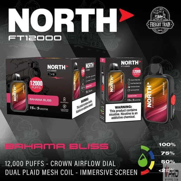 North FT12000 Disposable Vape 5% - Image 7