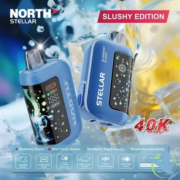 North Stellar 40K Slushy Edition Disposable - Vaperushusa Online Vape Store