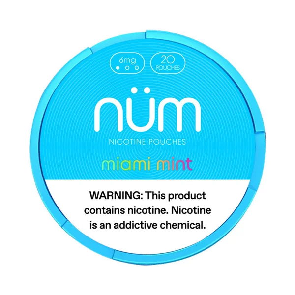 NUM Nicotine Pouches - (Pack of 5)