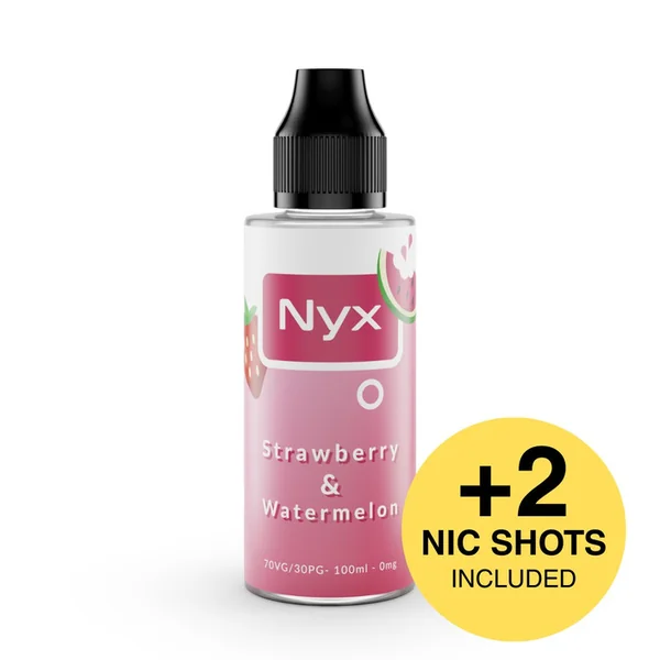Nyx Strawberry & Watermelon Shortfill E-Liquid 100ml
