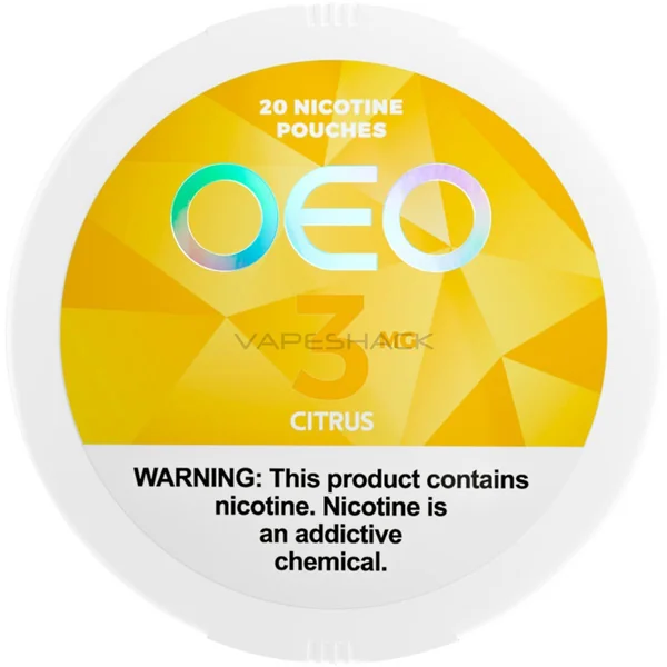 OEO Nicotine Pouches - Citrus - 20CT