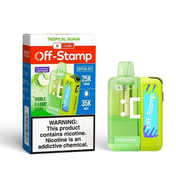 Off-Stamp X Cube Crystal Cube 35K Disposable Vape (17ml, 5%) - Image 11