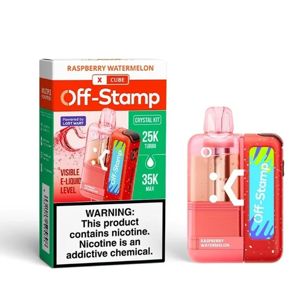 Off-Stamp X Cube Crystal Cube 35K Disposable Vape (17ml, 5%) - Image 5