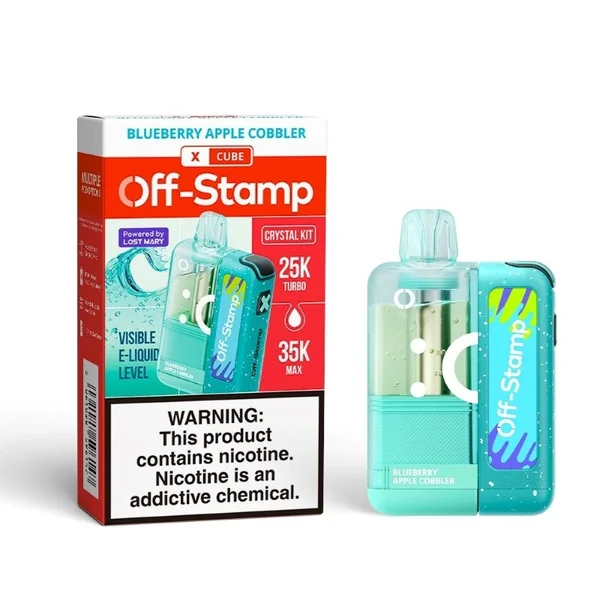 Off-Stamp X Cube Crystal Cube 35K Disposable Vape (17ml, 5%) - Image 10