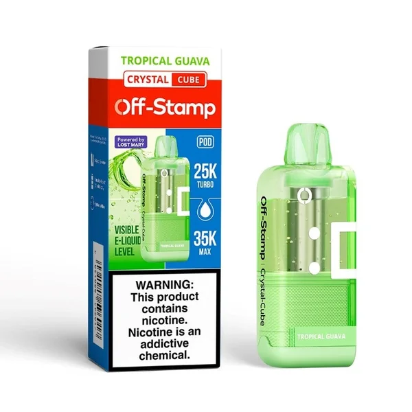 Off-Stamp X Cube Crystal Cube 35K Disposable Vape Pod (17ml, 5%) - Image 11