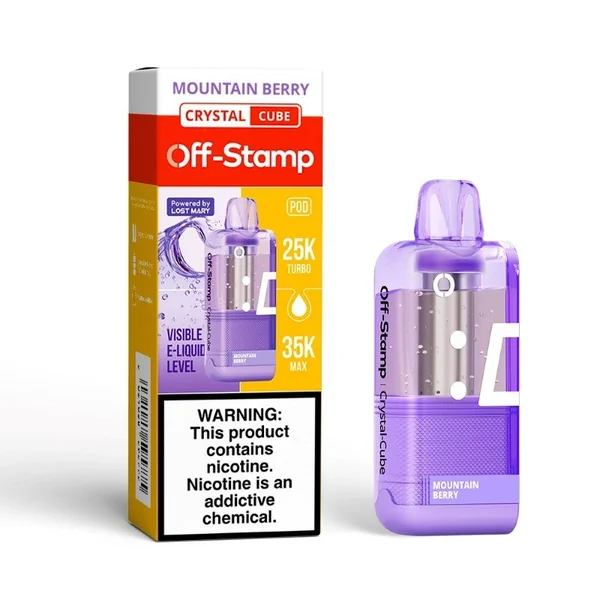 Off-Stamp X Cube Crystal Cube 35K Disposable Vape Pod (17ml, 5%) - Image 6