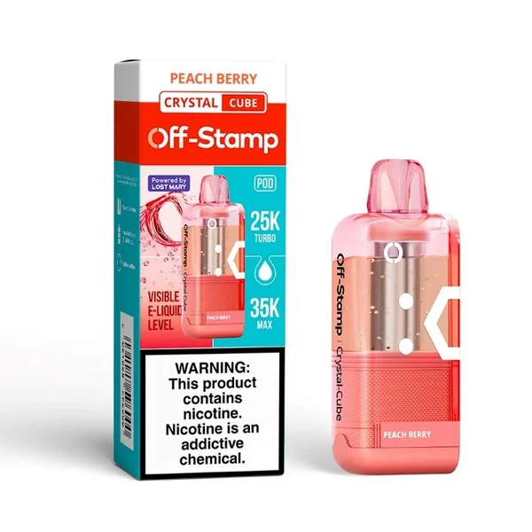 Off-Stamp X Cube Crystal Cube 35K Disposable Vape Pod (17ml, 5%) - Image 7