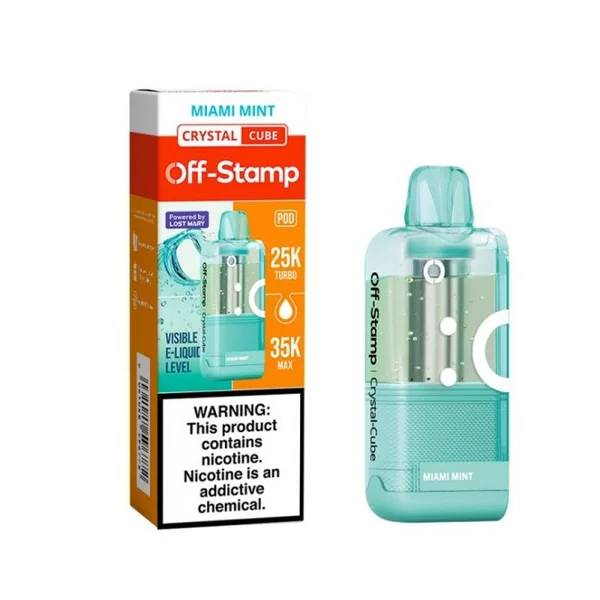 Off-Stamp X-Cube 35000 Crystal Disposable Pod 5% - Image 10