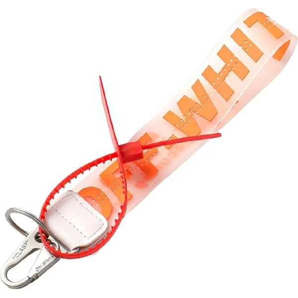 Offwhite Orange Keychain