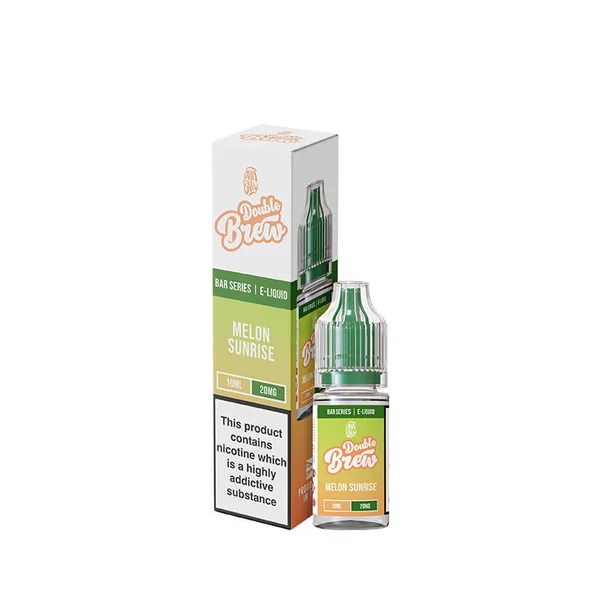 Ohm Brew Double Brew Melon Sunrise 10ml Nic Salt E-Liquid - Image 3