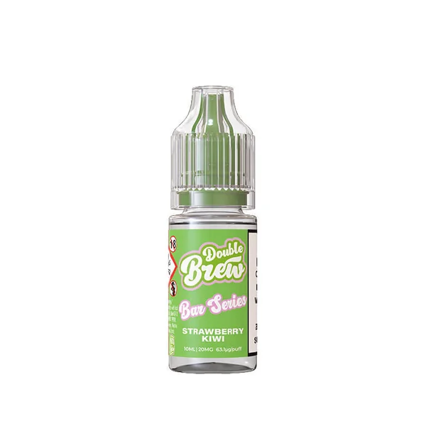 Ohm Brew Double Brew Strawberry Kiwi 10ml Nic Salt E-Liquid - Image 2