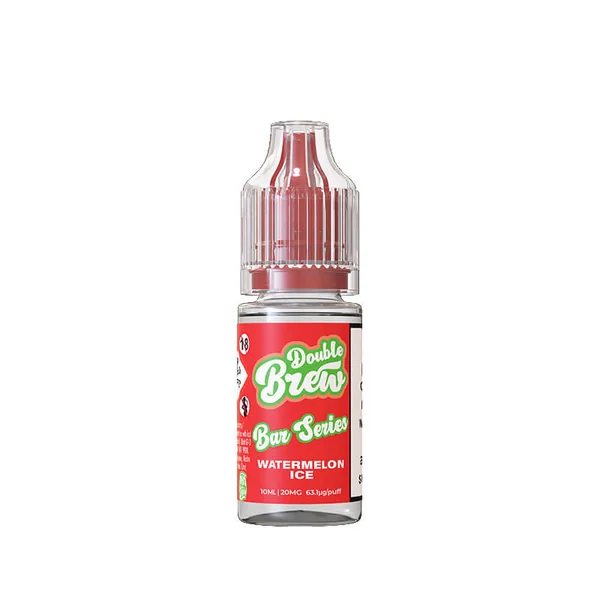 Ohm Brew Double Brew Watermelon Ice 10ml Nic Salt E-Liquid - Image 4