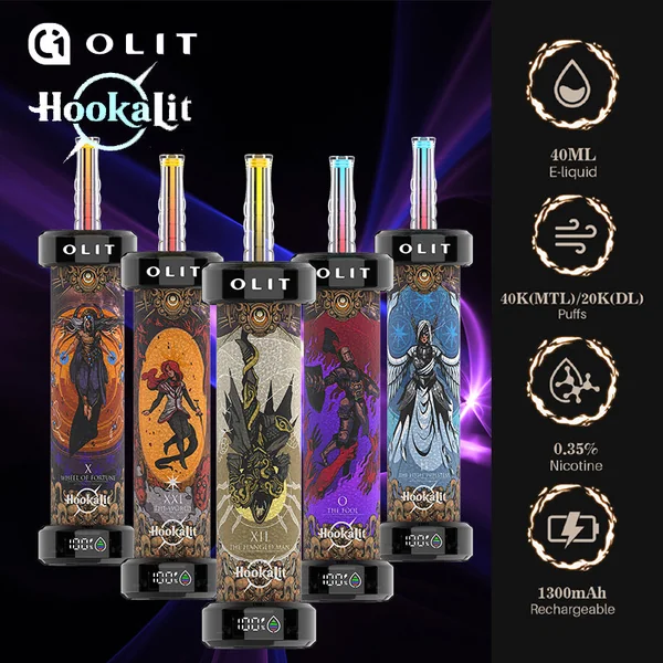 Olit Hookalit 40K Disposable 0.35% Wholesale - Contact us for purchasing!