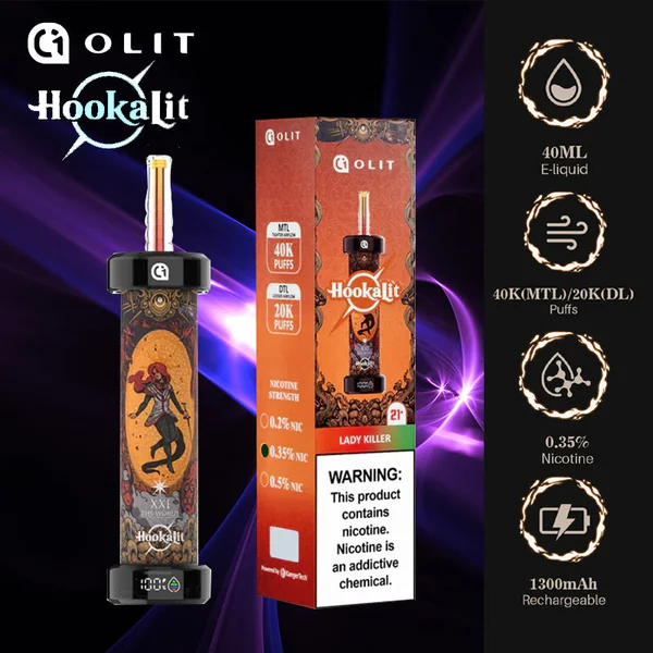 Olit Hookalit 40K Disposable 0.35% Wholesale - Contact us for purchasing! - Image 11