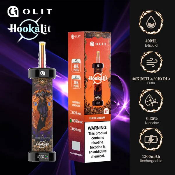 Olit Hookalit 40K Disposable 0.35% Wholesale - Contact us for purchasing! - Image 17