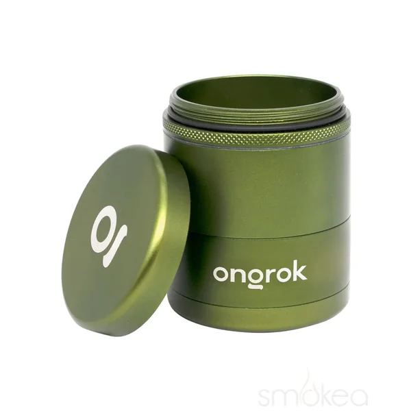 ONGROK Flower Petal Toothless Aluminum Storage Grinder - Image 2