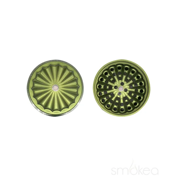 ONGROK Flower Petal Toothless Aluminum Storage Grinder - Image 4