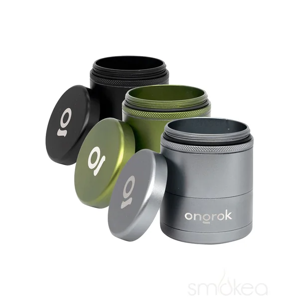 ONGROK Flower Petal Toothless Aluminum Storage Grinder - Image 6