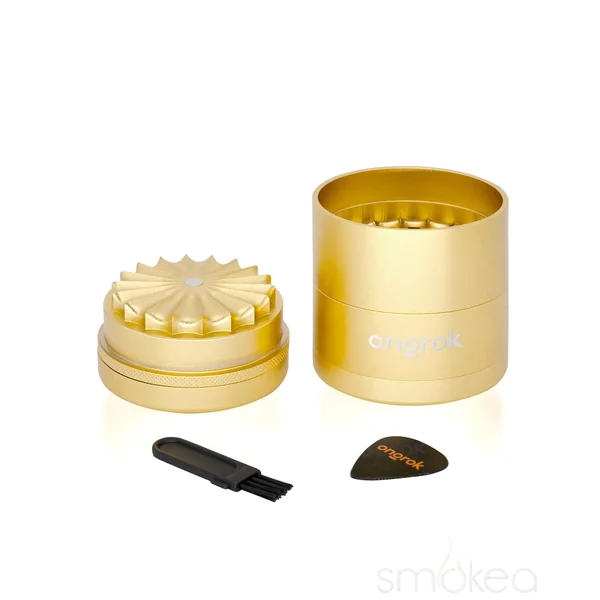 ONGROK Flower Petal Toothless Aluminum Storage Grinder - Image 7