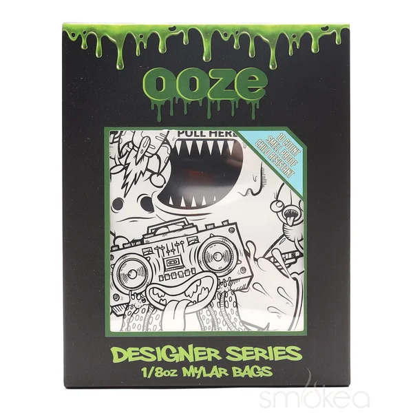 Ooze Designer Series 1/8oz Mylar Bags (10-Pack)