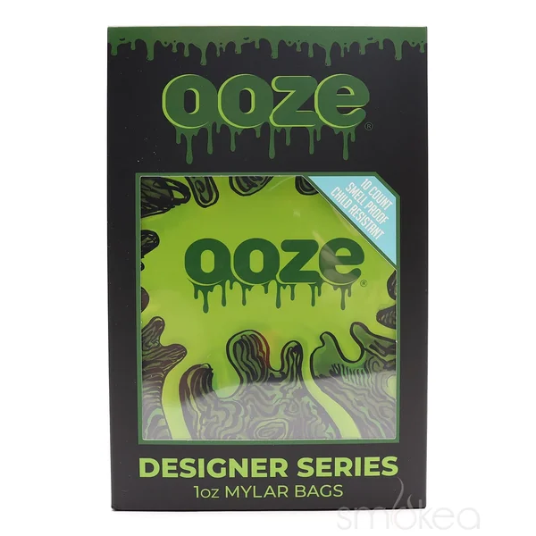 Ooze Designer Series 1oz Mylar Bags (10-Pack)