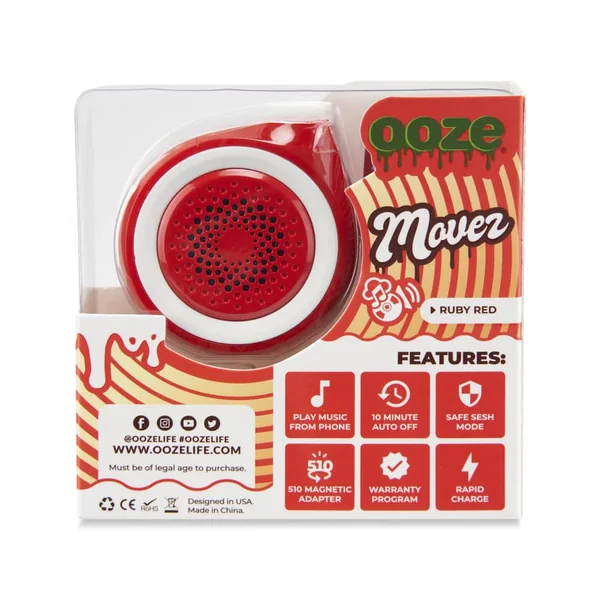 Ooze Movez Wireless Speaker 510 Vape Battery - Image 33