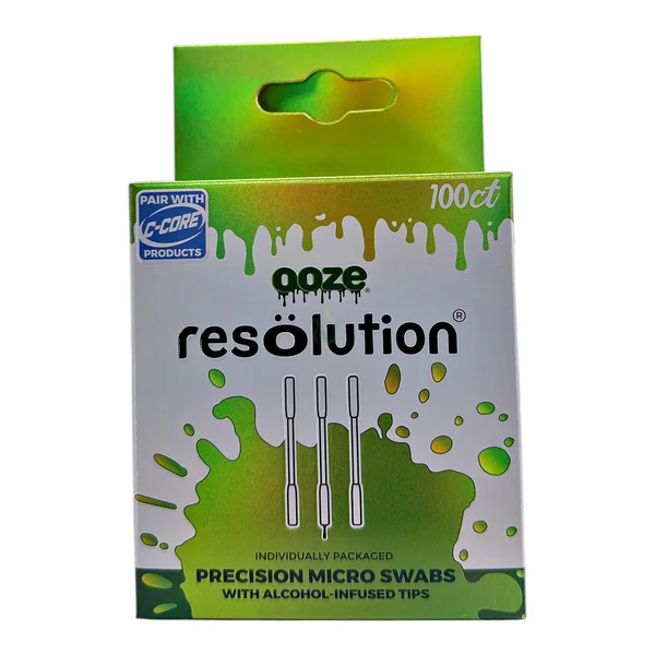 Ooze Resolution Micro Swabs with Alcohol Infused Tips