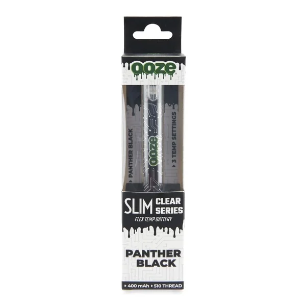 Ooze Slim Clear Series Transparent 510 Vape Battery - Image 2