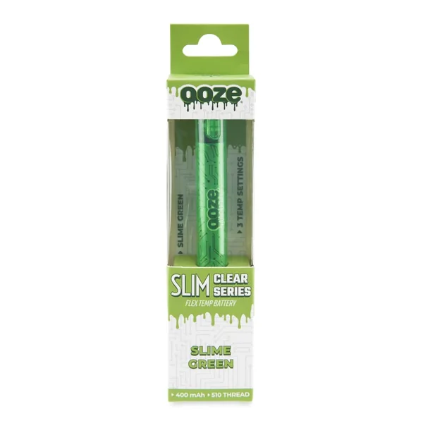 Ooze Slim Clear Series Transparent 510 Vape Battery - Image 14