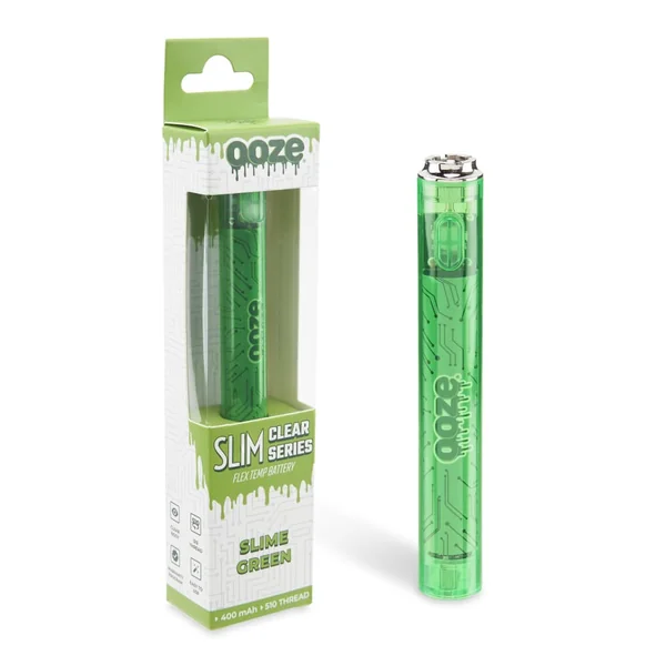 Ooze Slim Clear Series Transparent 510 Vape Battery - Image 17