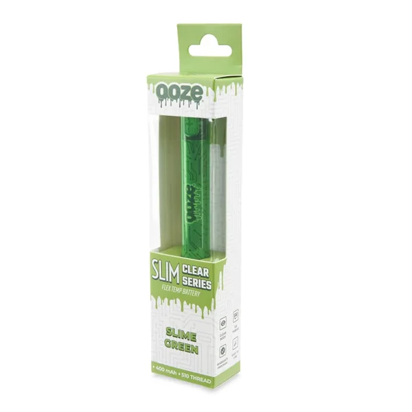 Ooze Slim Clear Series Transparent 510 Vape Battery - Image 18