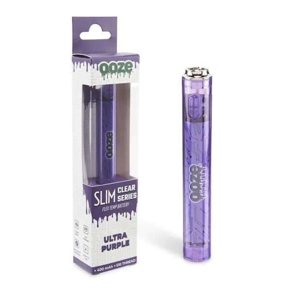 Ooze Slim Clear Series Transparent 510 Vape Battery - Image 23