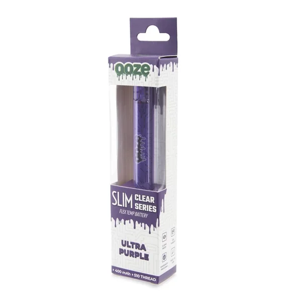 Ooze Slim Clear Series Transparent 510 Vape Battery - Image 24