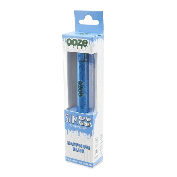 Ooze Slim Clear Series Transparent 510 Vape Battery - Image 36