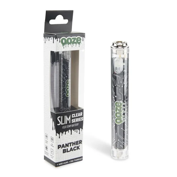 Ooze Slim Clear Series Transparent 510 Vape Battery - Image 5