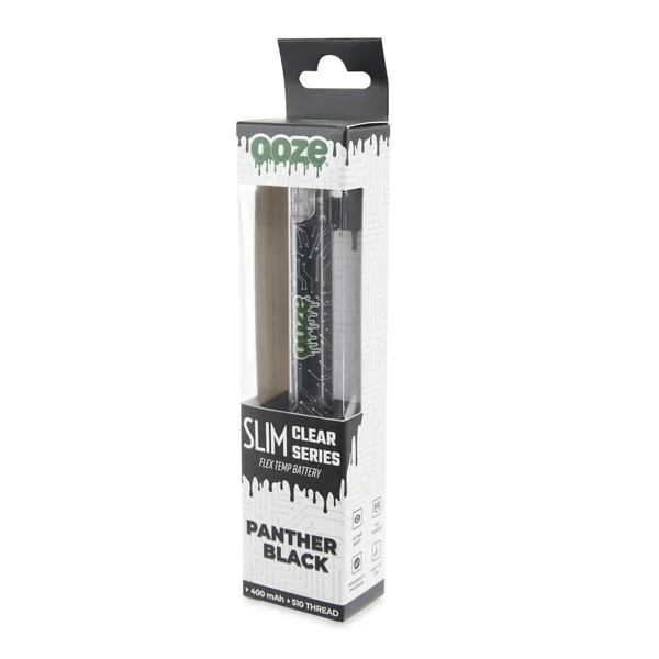 Ooze Slim Clear Series Transparent 510 Vape Battery - Image 6