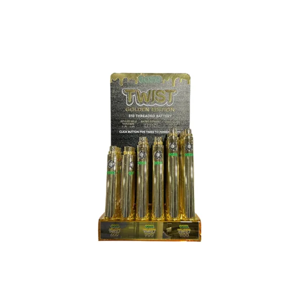 OOZE TWIST GOLDEN DISPLAY 24