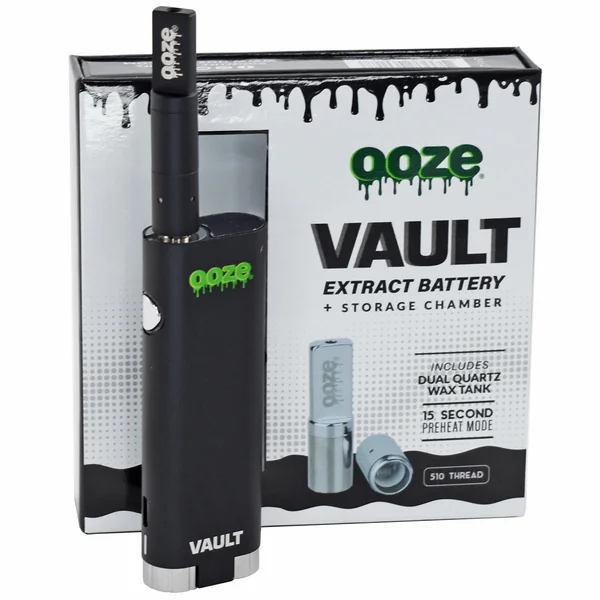 Ooze Vault 510 Thread Wax Pen Cart Battery Starter Kit - Image 3