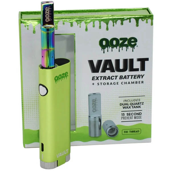 Ooze Vault 510 Thread Wax Pen Cart Battery Starter Kit - Image 9
