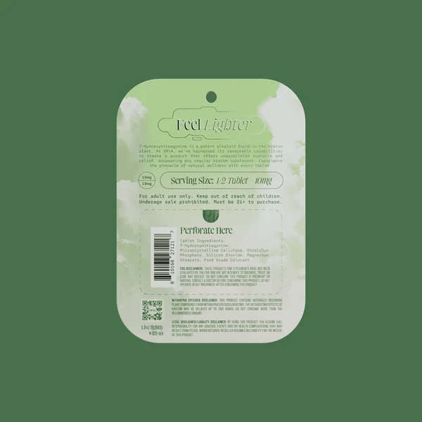 OPiA 7Hydroxy Chewable Tablets 4ct 20mg (SINGLE) - Image 12