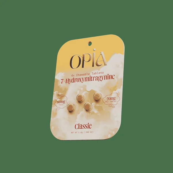 OPiA 7Hydroxy Chewable Tablets 4ct 20mg (SINGLE) - Image 15