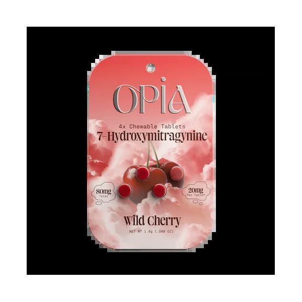 OPiA 7Hydroxy Chewable Tablets 4ct 20mg (SINGLE) - Image 4