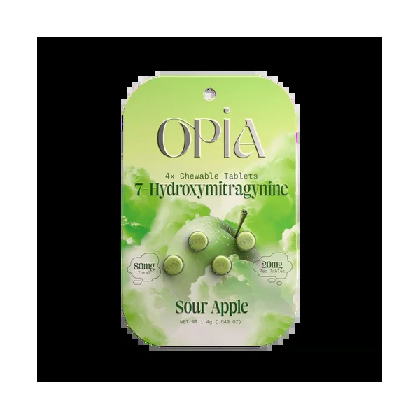 OPiA 7Hydroxy Chewable Tablets 4ct 20mg (SINGLE) - Image 5