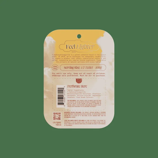 OPiA 7Hydroxy Chewable Tablets 4ct 20mg (SINGLE) - Image 9