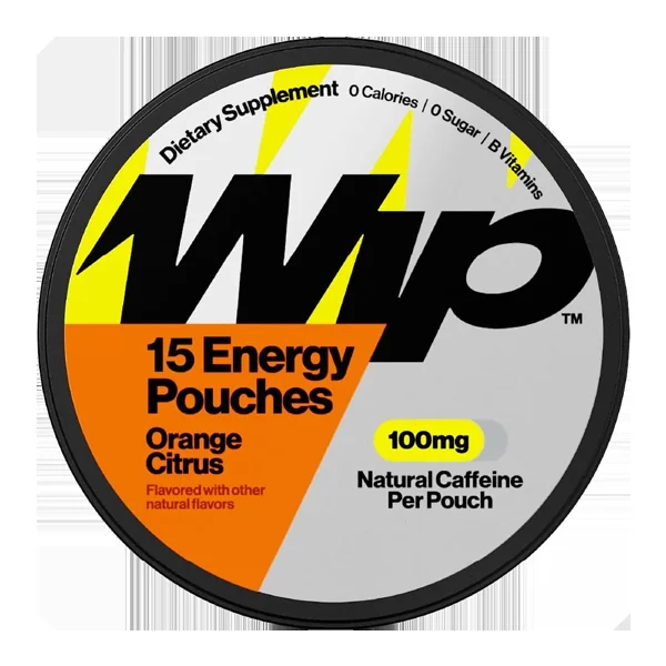 Orange Citrus WIP Energy Pouches