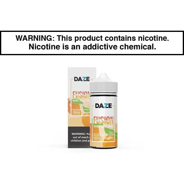 ORANGE CREAM MANGO BY 7 DAZE FUSION 100ML